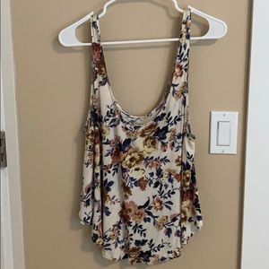 Floral tank top